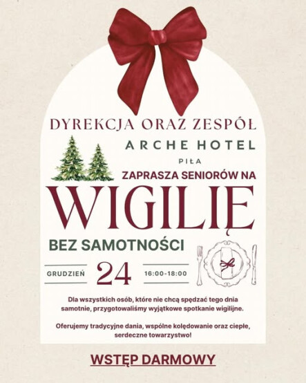 Wigilia bez samotności - grafika