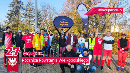 #284 parkrun Park na Wyspie Piła - grafika