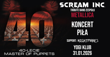 40-lecie Master of Puppets - grafika