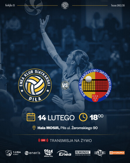 Enea KS Piła - NTSK PANS Komunalnik Nysa - grafika