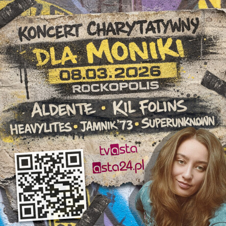 Koncert charytatywny dla Moniki - grafika