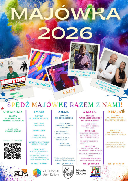 Majówka 2026 w Złotowie - grafika