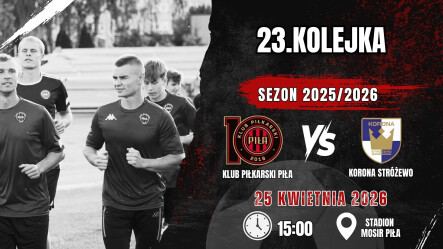 KP Piła - Korona Stróżewo - grafika