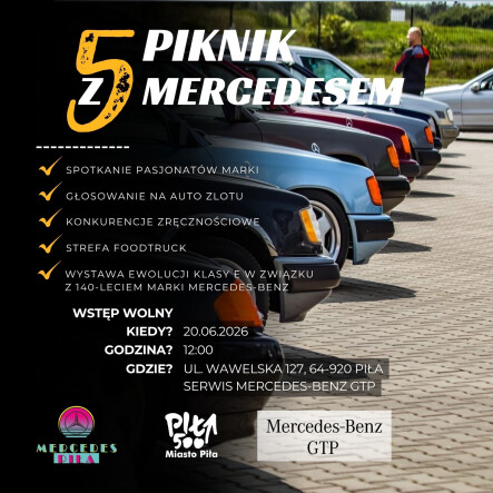 V Piknik z Mercedesem - grafika