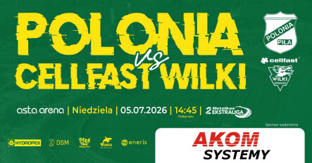 Polonia Piła vs. Cellfast Wilki Krosno - grafika