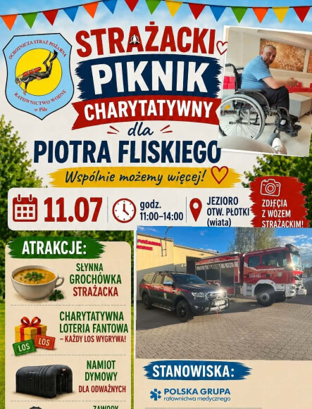 Strażacki Piknik Charytatywny - grafika