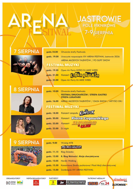 Arena Festiwal - grafika