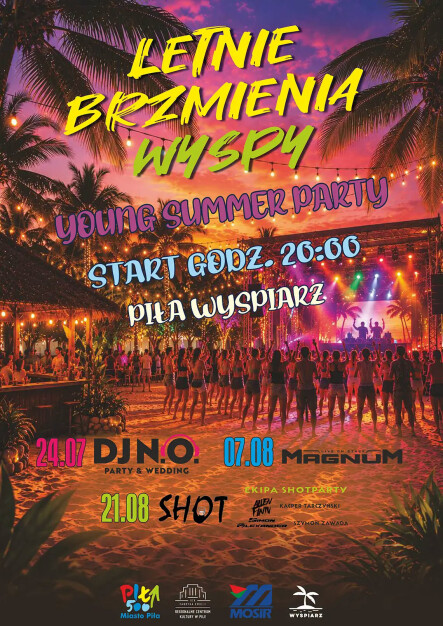 Letnie brzmienia Wyspy Young summer party - grafika