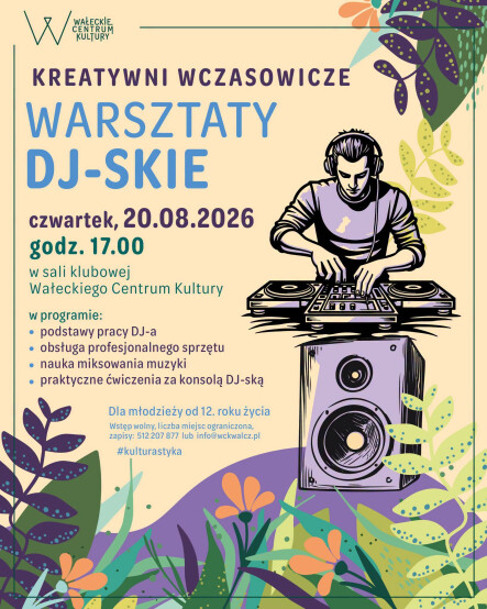 Warsztaty DJ-skie - grafika