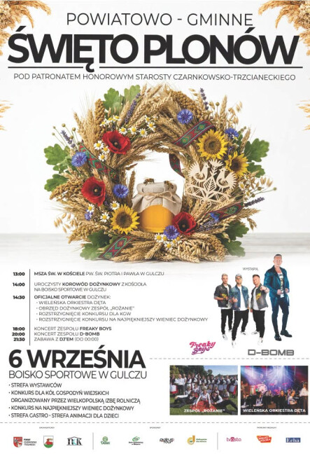 Powiatowo-Gminne Święto Plonów w Gulczu - grafika