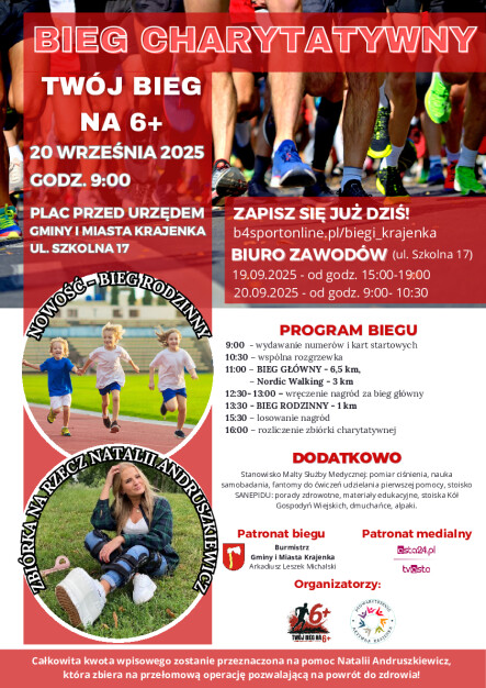 Twój Bieg na 6+ - grafika