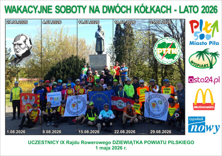 Wakacyjna Sobota Na Dwóch Kółkach 2026 - grafika