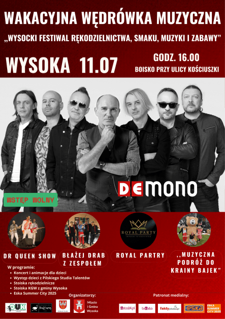 Wakacyjna Wędrówka Muzyczna - grafika