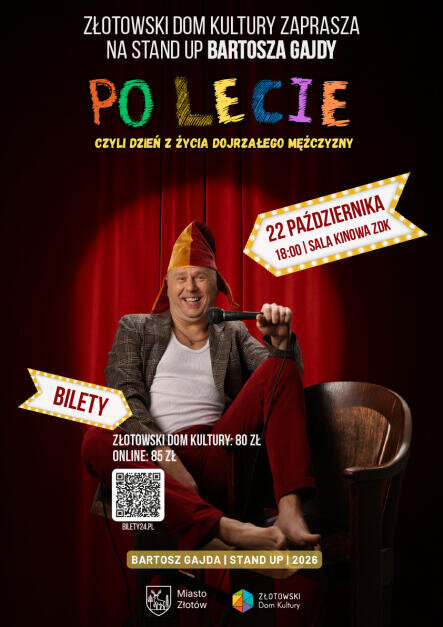 Bartosz Gajda „Po lecie”. Stand up - grafika