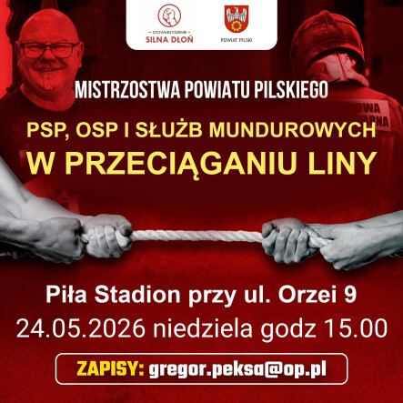 III Mistrzostwa Służb Mundurowych w Przeciąganiu Liny - grafika