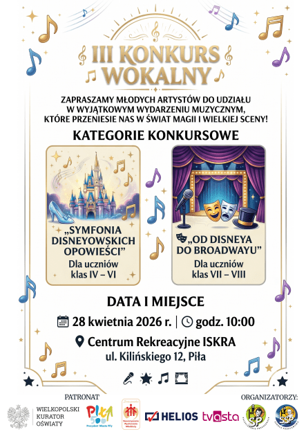 III Konkurs Wokalny - grafika