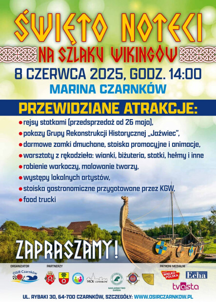 Święto Noteci – Na Szlaku Wikingów - grafika
