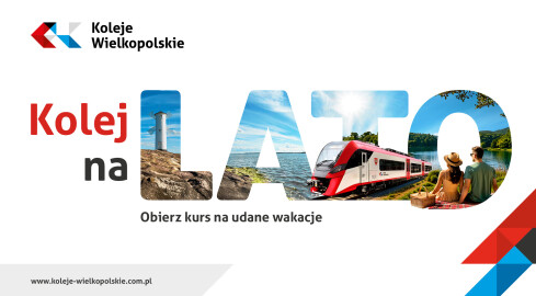 Od Dnia Dziecka po Bałtyk – Koleje Wielkopolskie rozpędzają lato  - grafika