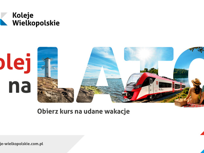 Od Dnia Dziecka po Bałtyk – Koleje Wielkopolskie rozpędzają lato  - grafika