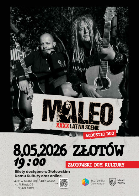 Koncert akustyczny Darka „Maleo” Malejonka i Kuby Lecieja - grafika