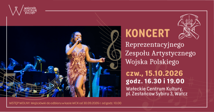 Koncert Reprezentacyjnego Zespołu Artystycznego Wojska Polskiego - grafika