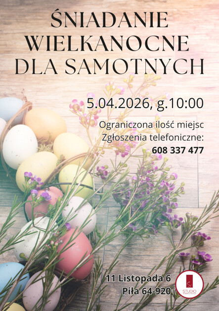 Śniadanie Wielkanocne dla samotnych - grafika