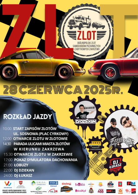 Ogólnopolski Zlot Samochodów Pożarniczych i Zabytkowych - Zakrzewo - grafika