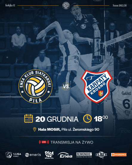 Enea KS Piła - Karpaty-PANS Krosno - grafika