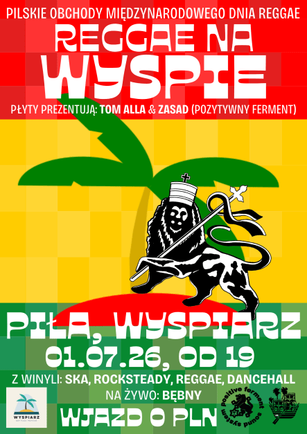 Pilskie Obchody Międzynarodowego Dnia Reggae - grafika