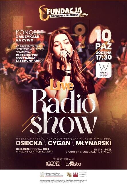 Live Radio show - grafika
