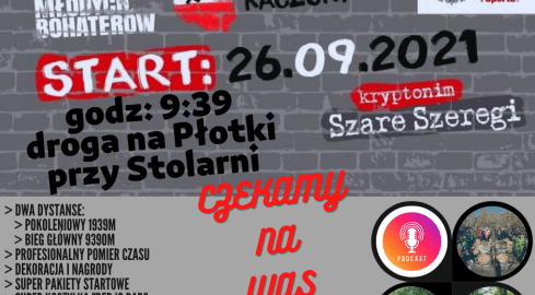 Bieg Szarych Szeregów już w niedzielę  - grafika