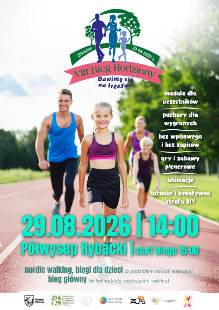 VIII Bieg Rodzinny - grafika