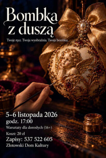 Bombka z duszą - warsztaty - grafika