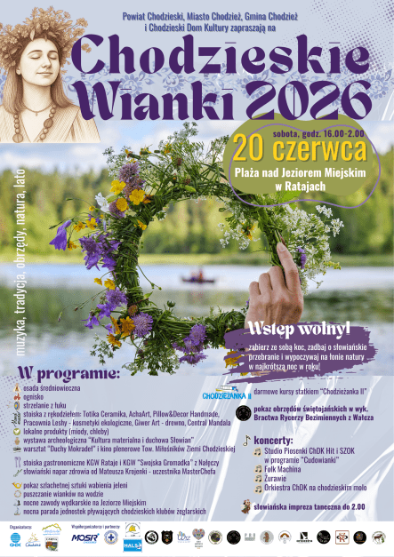 Chodzieskie wianki 2026 - grafika