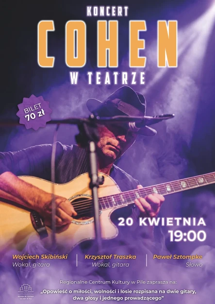 COHEN W TEATRZE - grafika
