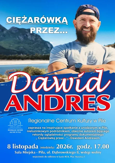 Spotkanie z Dawidem Andresem - grafika
