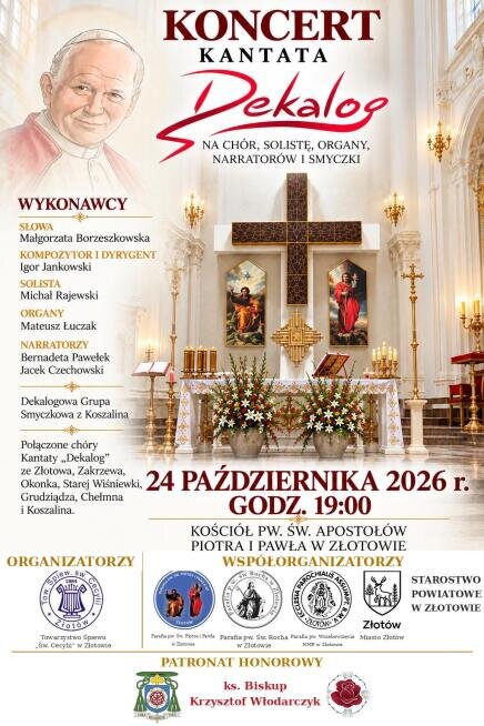 Koncert Kantata Dekalog - grafika