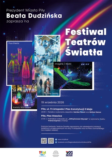Festiwal Teatrów Światła - grafika
