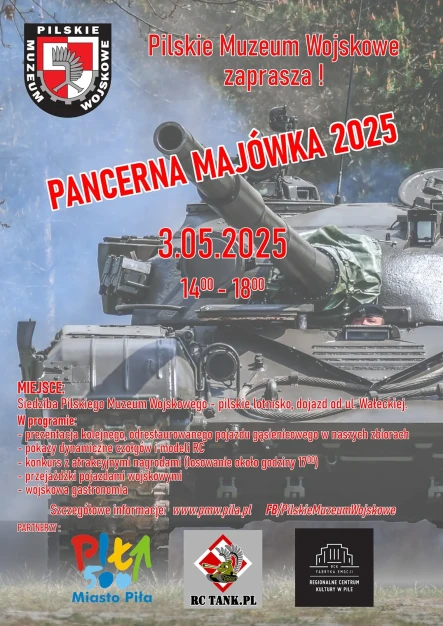 PANCERNA MAJÓWKA 2025 - grafika