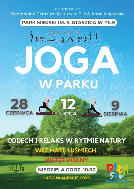 Joga w Parku - grafika