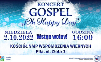 Koncert gospel już w niedzielę w Pile