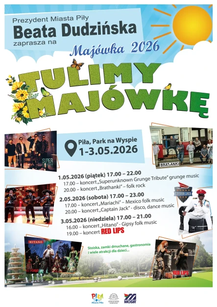 TULIMY MAJÓWKĘ - grafika