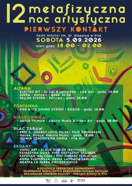 12 Metafizyczna Noc Artystyczna - grafika