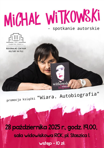 Spotkanie autorskie oraz promocja książki "Wiara. Autobiografia" - grafika