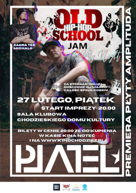 Old School Hip-Hop Jam Party Night - grafika