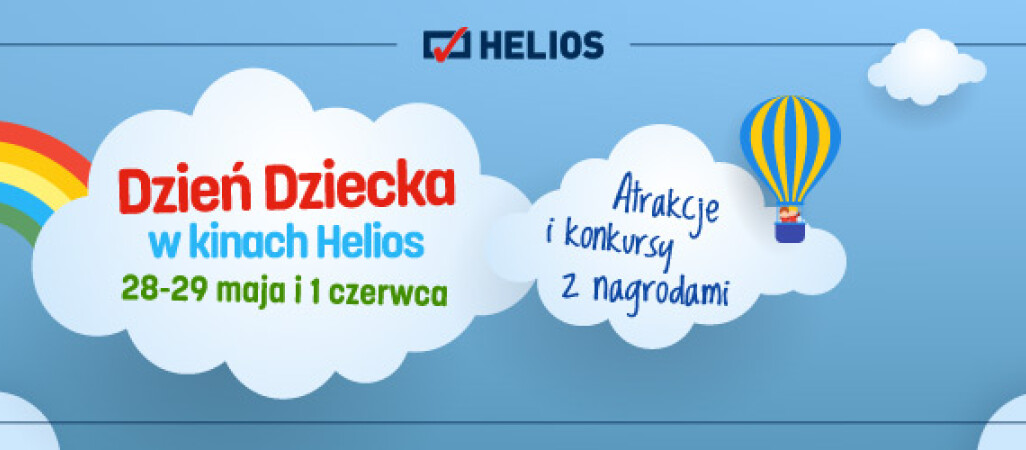 Dzień dziecka w kinie Helios - wygraj bilety 