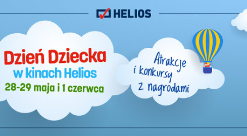 Dzień dziecka w kinie Helios - wygraj bilety  - grafika