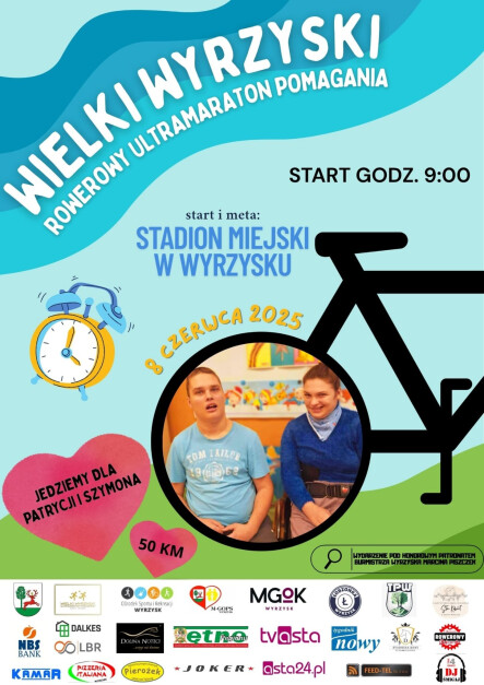 Wielki Wyrzyski Rowerowy Ultramaraton Pomagania - grafika