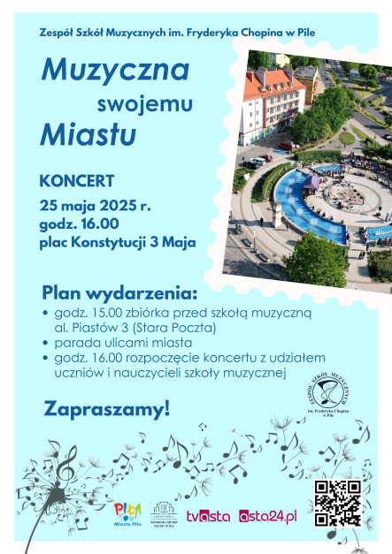 Muzyczna swojemu Miastu - grafika