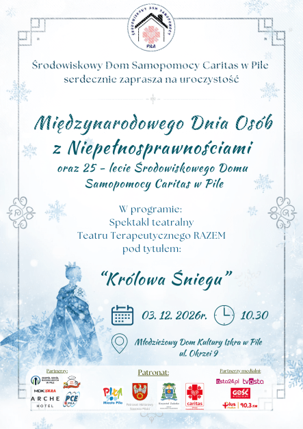 Międzynarodowy Dzień Osób z Niepełnosprawnością - grafika
